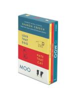 Sharon Creech 3-Book Box Set: Love That Dog, Hate That Cat, Moo di Sharon Creech edito da HARPERCOLLINS
