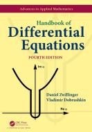 Handbook Of Differential Equations di Daniel Zwillinger, Vladimir Dobrushkin edito da Taylor & Francis Ltd