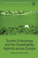 Tourism Enterprises and the Sustainability Agenda across Europe di David Leslie edito da Taylor & Francis Ltd