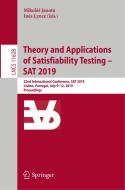 Theory and Applications of Satisfiability Testing - SAT 2019 edito da Springer International Publishing