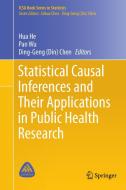 Statistical Causal Inferences and Their Applications in Public Health Research edito da Springer-Verlag GmbH