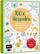100 x Ausmalen - 2 Ausmal-Bücher im Bundle edito da Edition Michael Fischer
