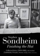 Finishing the Hat di Stephen Sondheim edito da Ebury Publishing