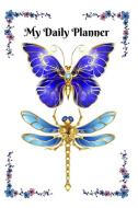 Blue And Gold Butterfly And Dragonfly Planner di Books Treehouse Books, Voland Melanie Voland edito da Blurb