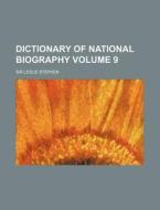 Dictionary Of National Biography 54 di Leslie Stephen edito da Rarebooksclub.com