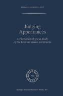 Judging Appearances di E. E. Kleist edito da Springer Netherlands