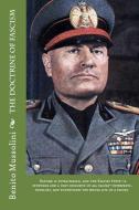 The Doctrine of Fascism di Benito Mussolini edito da Free Thought Books