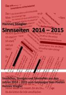 Sinnseiten 2014 - 2015 di Hannes Stiegler edito da Books on Demand