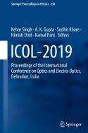 Icol-2019: Proceedings of the International Conference on Optics and Electro-Optics, Dehradun, India edito da SPRINGER NATURE