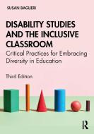 Disability Studies And The Inclusive Classroom di Susan Baglieri edito da Taylor & Francis Ltd