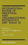 International Review of Industrial V 25 di Hodgkinson edito da John Wiley & Sons