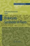 Prokaryotic Symbionts in Plants edito da Springer Berlin Heidelberg
