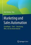Marketing Und Sales Automation edito da Springer Gabler