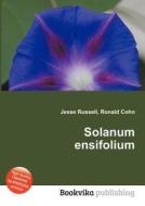 Solanum Ensifolium edito da Book On Demand Ltd.