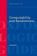 Computability and Randomness di André Nies edito da OUP Oxford