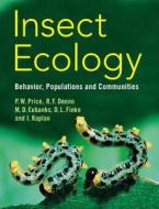 Insect Ecology di P. W. Price, R. F. Denno, M. D. Eubanks edito da Cambridge University Press