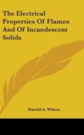 The Electrical Properties of Flames and of Incandescent Solids di Harold A. Wilson edito da Kessinger Publishing