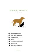 Symptom-Tagebuch für Hunde und Katzen edito da Books on Demand