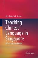 Teaching Chinese Language in Singapore edito da Springer Singapore