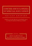 Concise Encyclopedia of Special Education di Cecil R. Reynolds edito da John Wiley & Sons