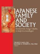 Japanese Family and Society di Phil Barker edito da Routledge