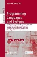 Programming Languages and Systems edito da Springer Nature Switzerland