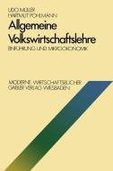 Allgemeine Volkswirtschaftslehre di Udo Müller edito da Gabler Verlag