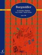 25 Easy Studies, Op. 100 di Heinrich Germer edito da Schott Musik International Gmbh & Co Kg