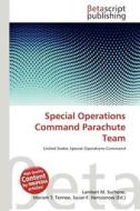 Special Operations Command Parachute Team edito da Betascript Publishing