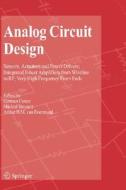 Analog Circuit Design edito da Springer-Verlag New York Inc.