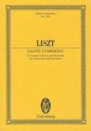 Dante-Sinfonie, Partitur di Franz Liszt edito da Schott Music, Mainz; Eulenburg, L.