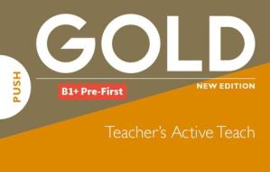 Gold B1+ Pre-first New Edition Teacher's Activeteach Usb di Lynda Edwards, Jon Naunton edito da Pearson Education Limited