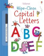 Wipe-clean Capital Letters di Jessica Greenwell edito da Usborne Publishing Ltd