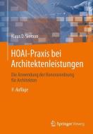 HOAI-Praxis bei Architektenleistungen di Klaus D. Siemon edito da Gabler, Betriebswirt.-Vlg
