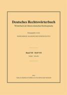 Deutsches Rechtsworterbuch edito da J.b. Metzler