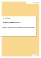 Mitarbeitermotivation di Gernot Kurze edito da Diplom.de
