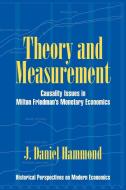 Theory and Measurement di J. Daniel Hammond edito da Cambridge University Press