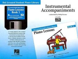 Piano Lessons Book 1 - GM Disk: Hal Leonard Student Piano Library di Various edito da Hal Leonard Publishing Corporation