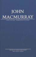 John Macmurray edito da Lang, Peter