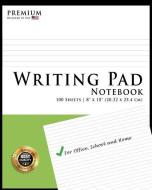 Writing Pad Notebook: Green Cover, Lined Writing Notebook Pad, Essential for Home, Office & School di P2g Innovations edito da INDEPENDENTLY PUBLISHED
