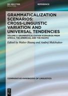 Grammaticalization Scenarios From Africa, The Americas, And The Pacific edito da De Gruyter