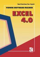 Vieweg Software-Trainer Excel 4.0 di Kretschmer Bernd edito da Vieweg+Teubner Verlag