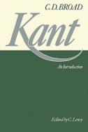 Kant di O. D. Broad, Charlie Dunbar Broad, Broad edito da Cambridge University Press