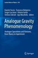 Analogue Gravity Phenomenology edito da Springer International Publishing