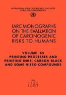 Printing Processes and Printing Inks: Carbon Black and Some Nitro Compounds di The International Agency for Research on edito da WORLD HEALTH ORGN