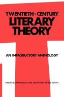Twentieth-Century Literary Theory di Vassilis Lambropoulos edito da State University Press of New York (SUNY)