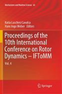 Proceedings Of The 10th International Conference On Rotor Dynamics - Iftomm edito da Springer Nature Switzerland Ag