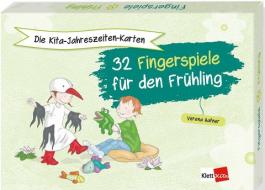 Die Kita-Jahreszeiten-Karten: 32 Fingerspiele für den Frühling di Verena Hafner edito da Klett Kita GmbH
