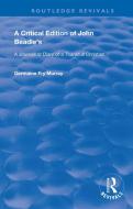 A Critical Edition of John Beadle's a Journall or Diary of a Thankfull Christian di John Beadle edito da Taylor & Francis Ltd