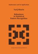 Robustness in Statistical Pattern Recognition di Y. Kharin edito da Springer Netherlands